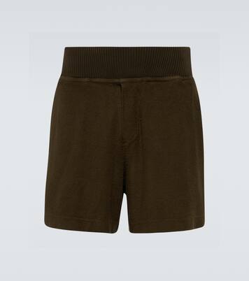 Cotton jersey shorts | Ranra