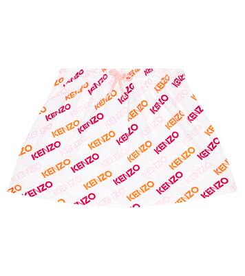 Logo cotton skirt | Kenzo Kids