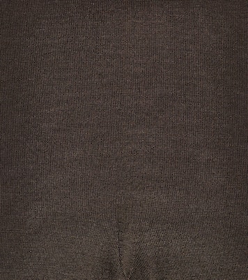 Wool blend leggings | Rick Owens Kids