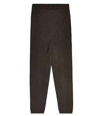 Wool blend leggings | Rick Owens Kids