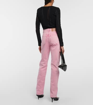 Crystal-embellished wide-leg jeans | Y/Project