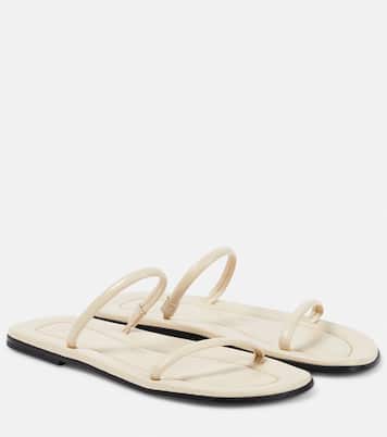 Sandalen The City aus Leder | Toteme