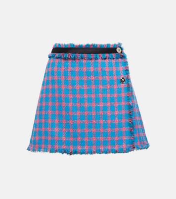 Minifalda de tweed | Versace