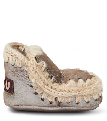 Stivaletti Baby in pelle metallizzata | Mou Kids