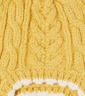 Isoline wool-blend beanie | Louise Misha