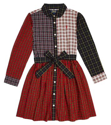Junia checked cotton dress | Polo Ralph Lauren Kids