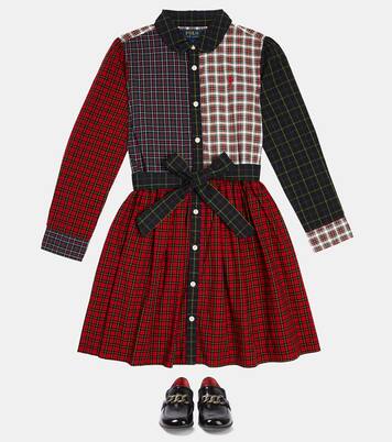 Junia checked cotton dress | Polo Ralph Lauren Kids