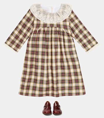 Tartan cotton dress | La Coqueta