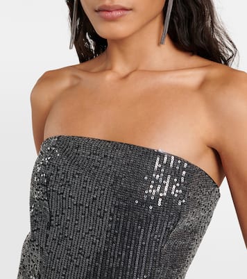 Robe en coton à sequins | Rotate