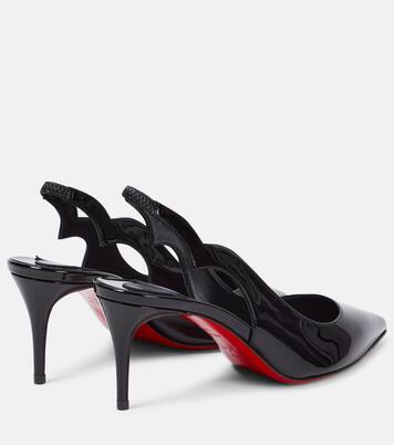 Hot Chick Sling patent leather slingback pumps | Christian Louboutin