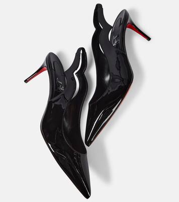 Hot Chick Sling patent leather slingback pumps | Christian Louboutin