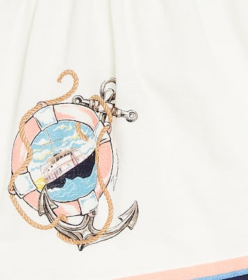 Alight printed cotton shorts | Zimmermann Kids