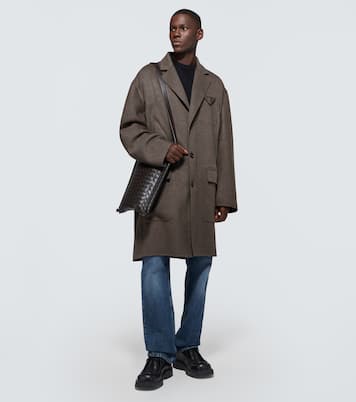 Wool and cashmere overcoat | Bottega Veneta