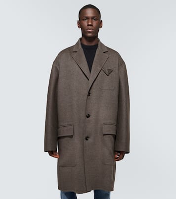 Wool and cashmere overcoat | Bottega Veneta