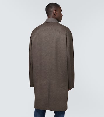 Wool and cashmere overcoat | Bottega Veneta