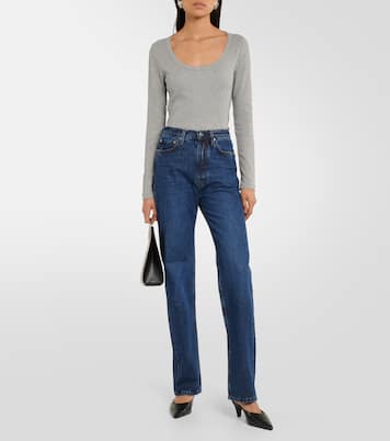 Mid-Rise Straight Jeans Classic Cut | Toteme