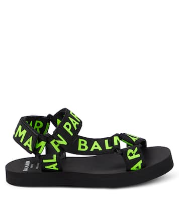 Logo sandals | Balmain Kids