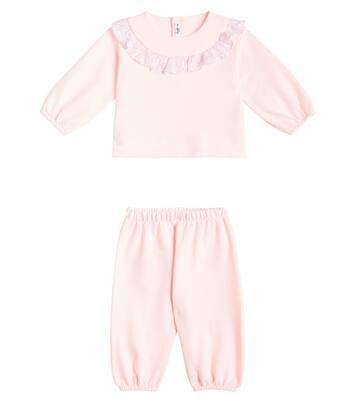 Baby cotton sweatshirt and sweatpants set | Il Gufo
