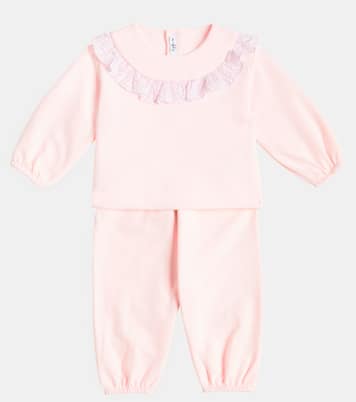 Baby cotton sweatshirt and sweatpants set | Il Gufo