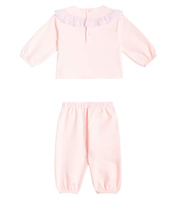 Baby cotton sweatshirt and sweatpants set | Il Gufo
