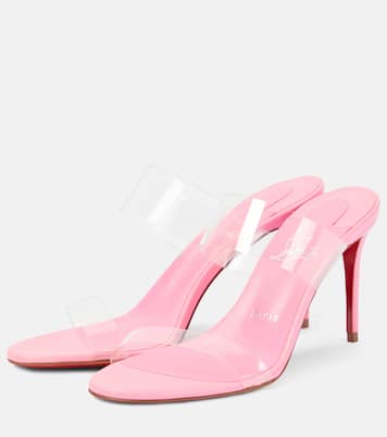 Just Nothing 85 PVC mules | Christian Louboutin
