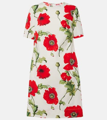 Minikleid aus einem Baumwollgemisch | Oscar de la Renta