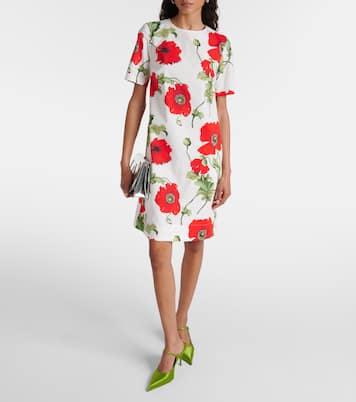 Minikleid aus einem Baumwollgemisch | Oscar de la Renta