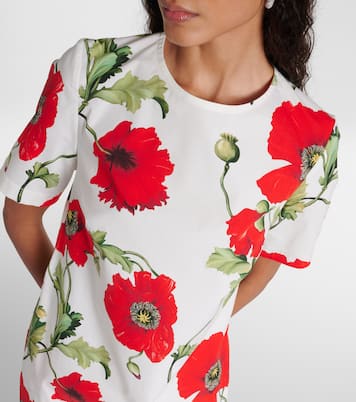 Minikleid aus einem Baumwollgemisch | Oscar de la Renta