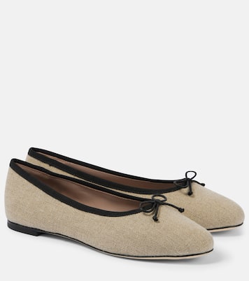 x Tabitha Simmons Misty canvas ballet flats | Malone Souliers