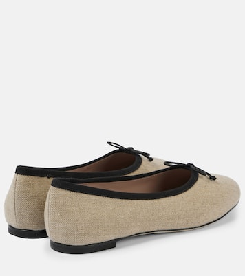 x Tabitha Simmons Misty canvas ballet flats | Malone Souliers