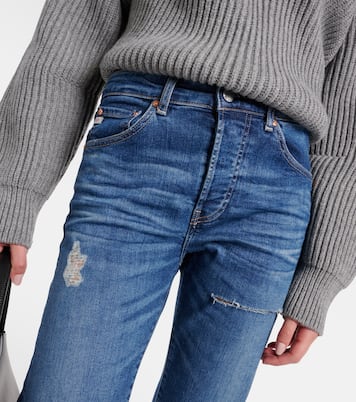 Mid-Rise Straight Jeans American | AG Jeans