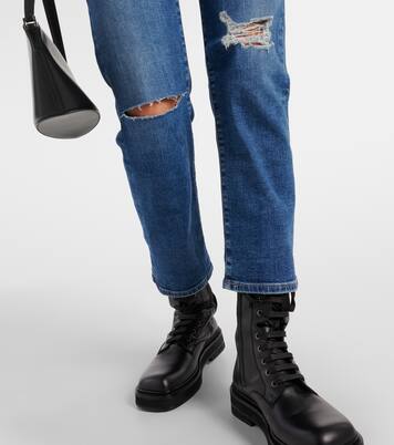 Mid-Rise Straight Jeans American | AG Jeans
