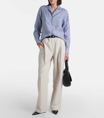 Weite High-Rise-Hose | Vince