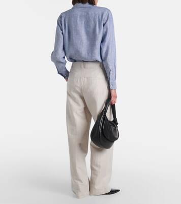 Weite High-Rise-Hose | Vince