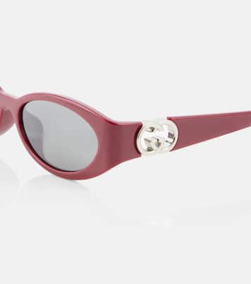 Hailey oval sunglasses | Gucci