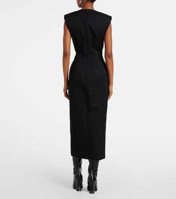 Sculpted midi dress | Wardrobe.NYC