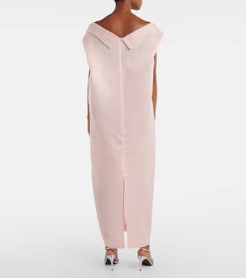 Selwyn silk gazar maxi dress | Khaite