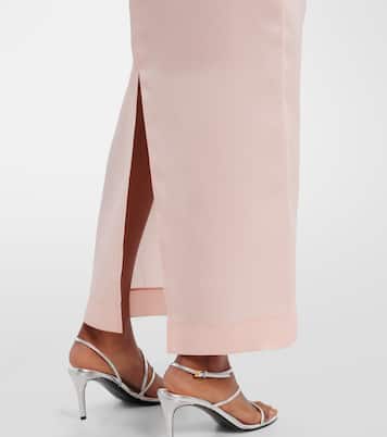 Selwyn silk gazar maxi dress | Khaite