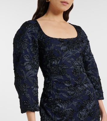 Robe aus Jacquard | Oscar de la Renta