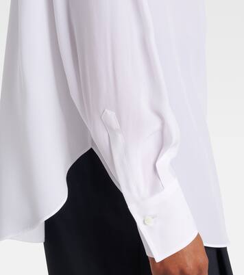 Hemd Monili aus Seidensatin | Brunello Cucinelli