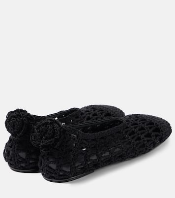 Crochet ballet flats  | Magda Butrym