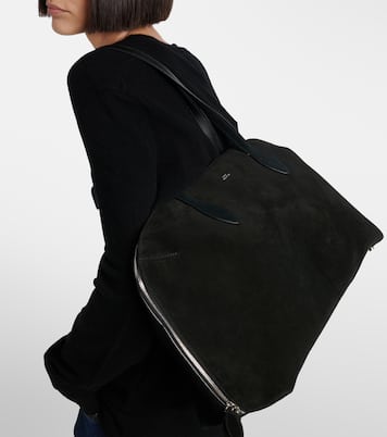 Suede tote bag | Toteme