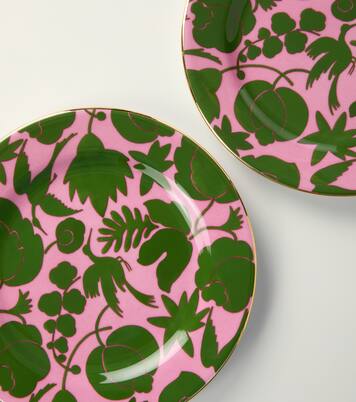 Wildbird set of 2 dessert plates | La DoubleJ
