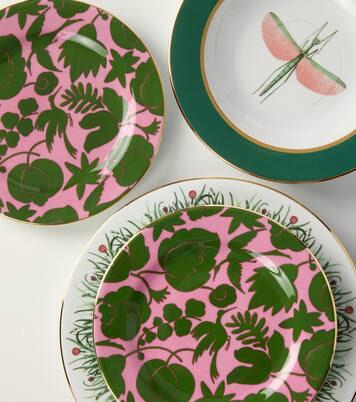 Wildbird set of 2 dessert plates | La DoubleJ