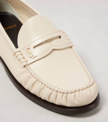 Laurent leather penny loafers | Saint Laurent