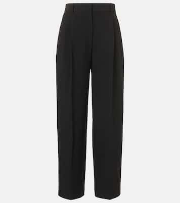 Weite Hose Lilas aus einem Wollgemisch | The Row