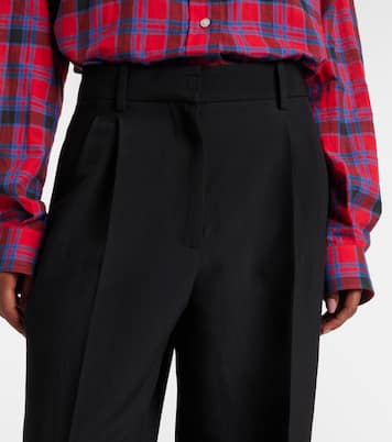 Weite Hose Lilas aus einem Wollgemisch | The Row