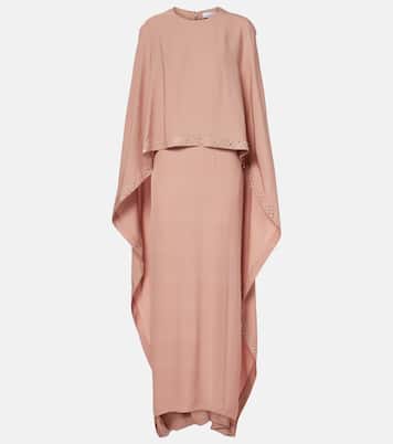 Embellished caped maxi dress | Stella McCartney