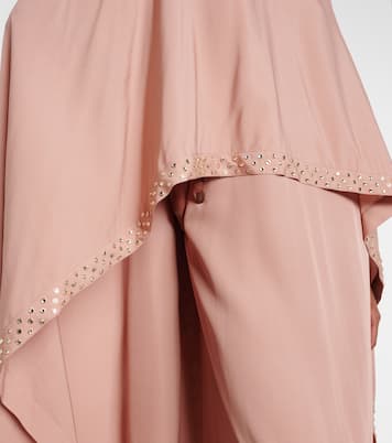 Embellished caped maxi dress | Stella McCartney