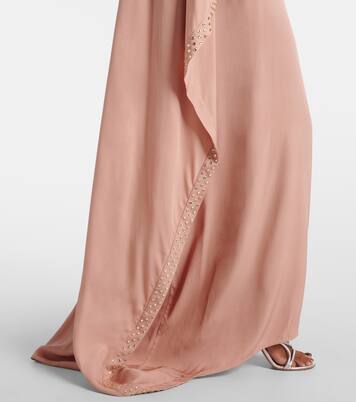 Embellished caped maxi dress | Stella McCartney